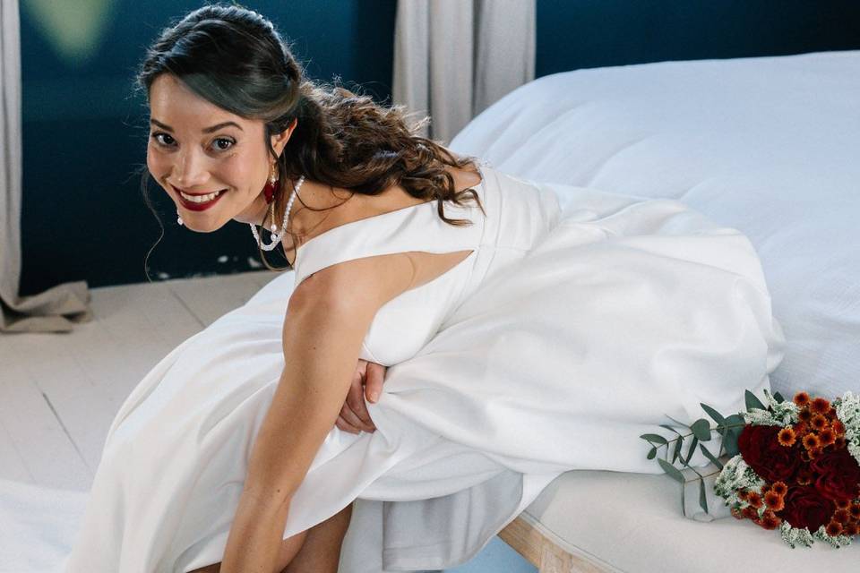 Préparatifs mariée