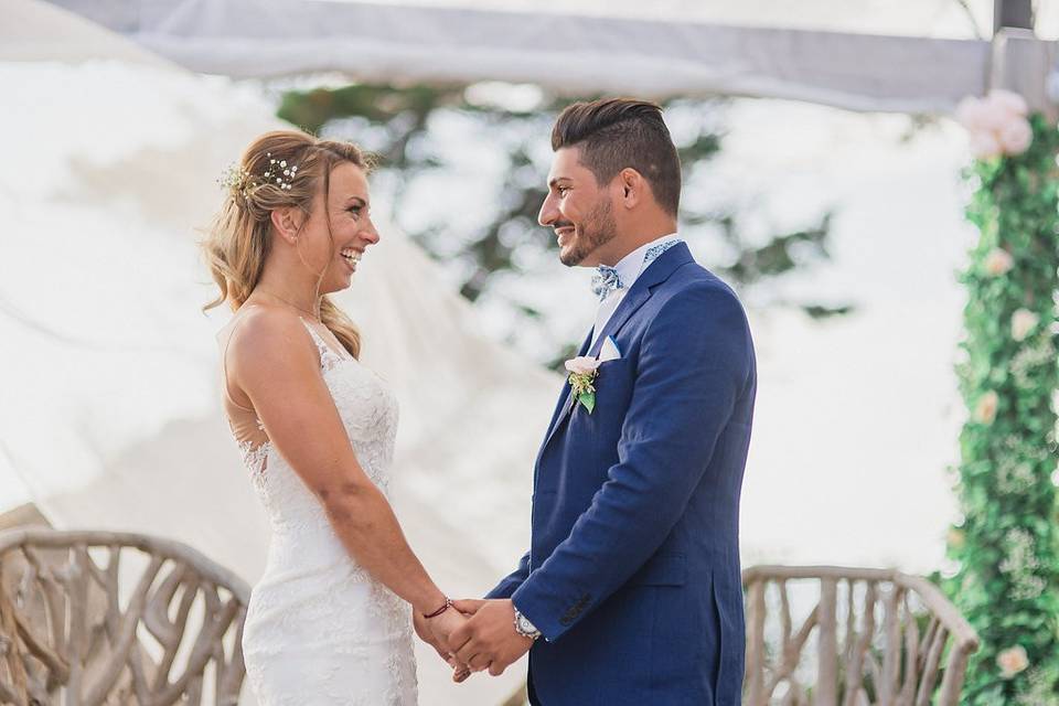 Couple d 'amoureux en Corse