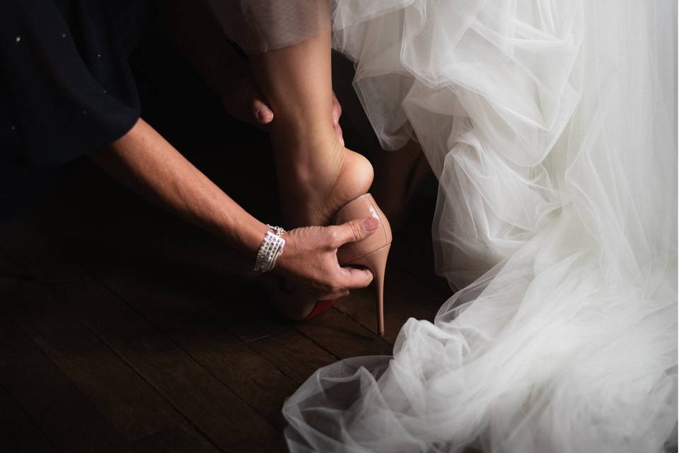 Préparatifs mariée