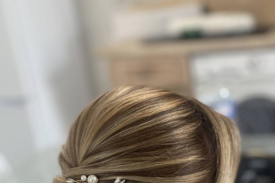 Chignon mariée