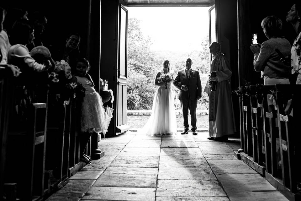 L'entrée de la mariée