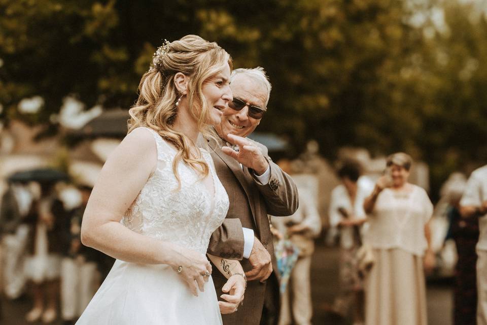 L'arrivée de la mariée