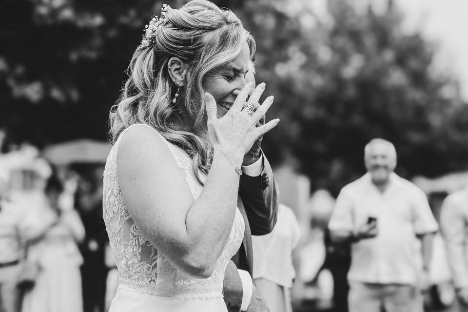 L'arrivée de la mariée