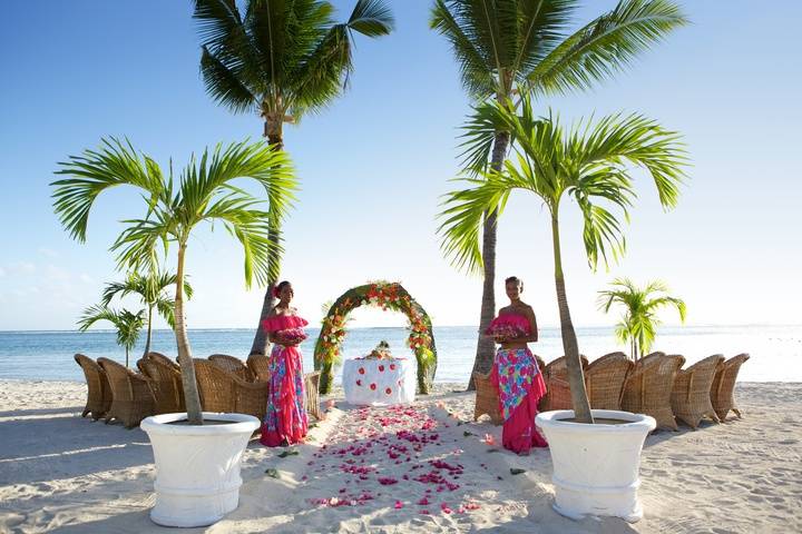 Mariage bord de plage