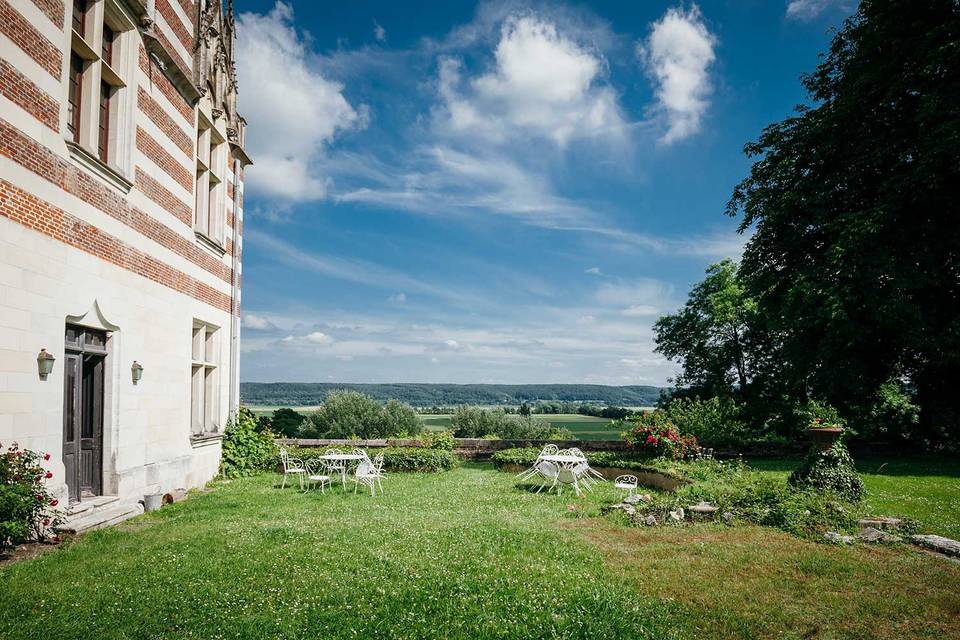 Terrasse et vallée