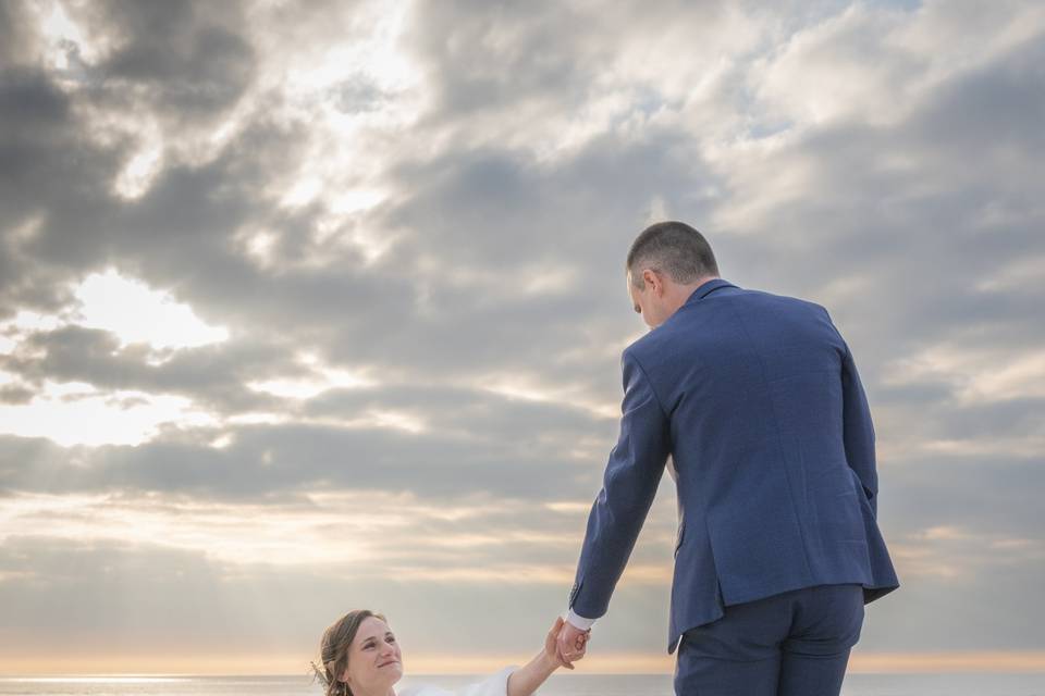 Moment à la plage