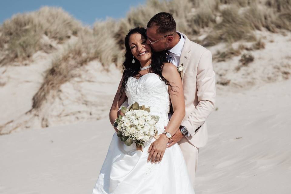 Couple à la plage