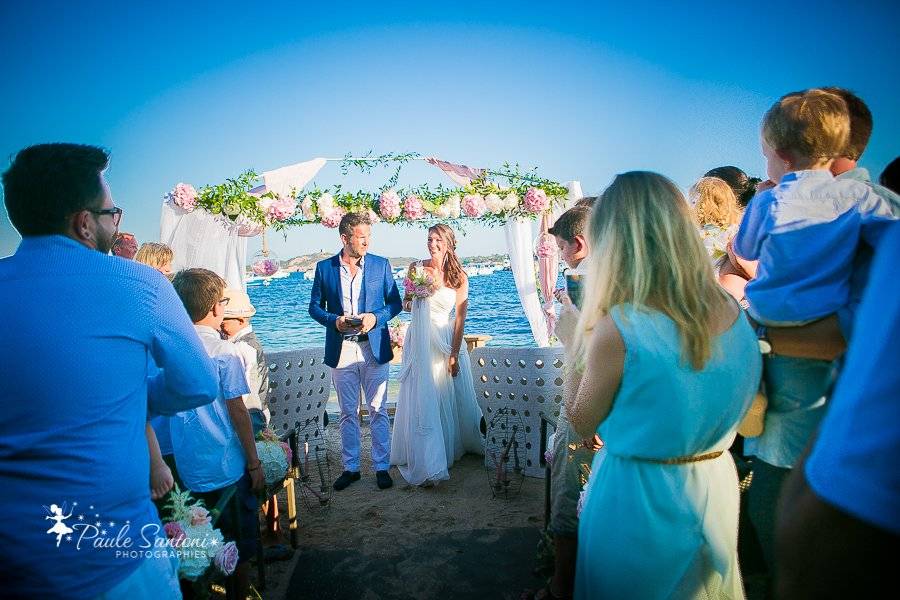 Mariage sur la plage