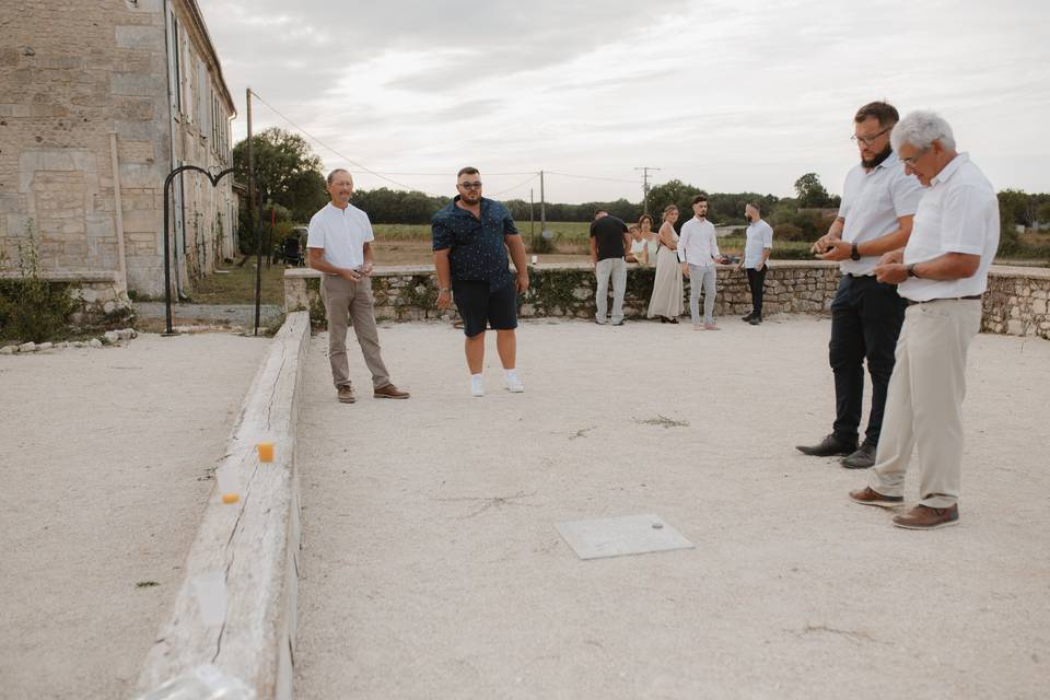 Terrain de pétanque