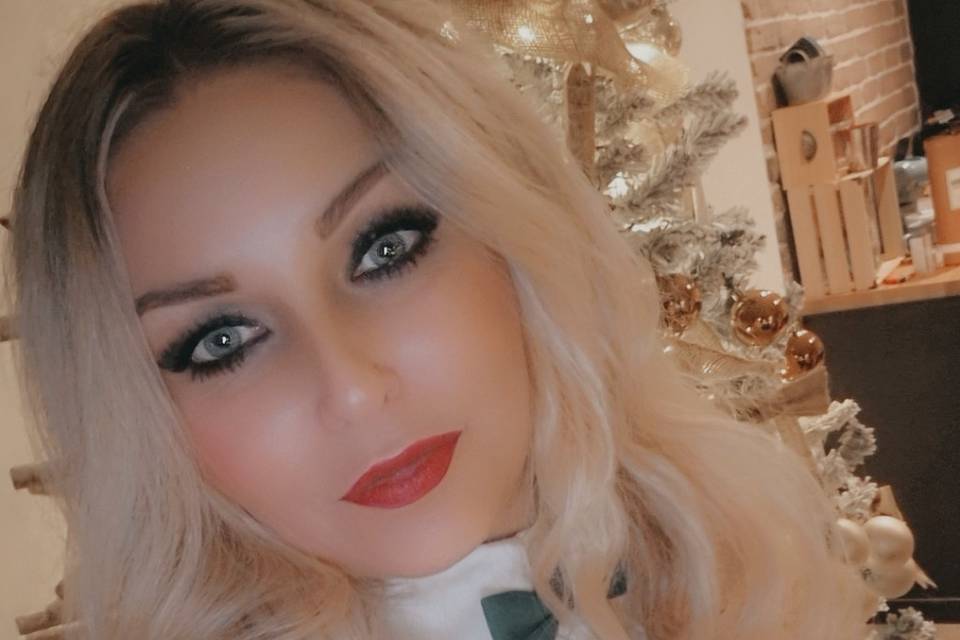 Maquillage soirée Noël