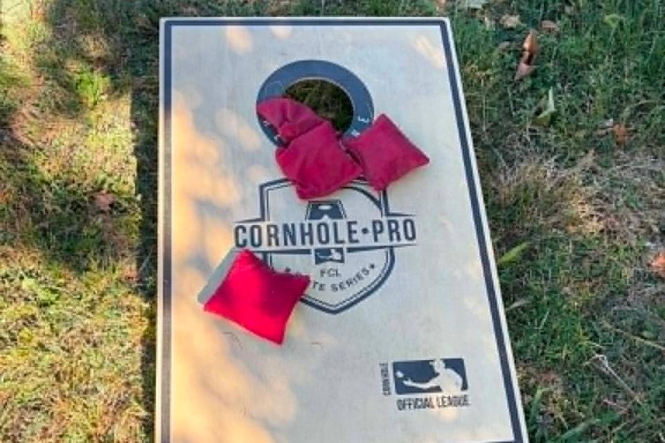 Cornhole - rouge