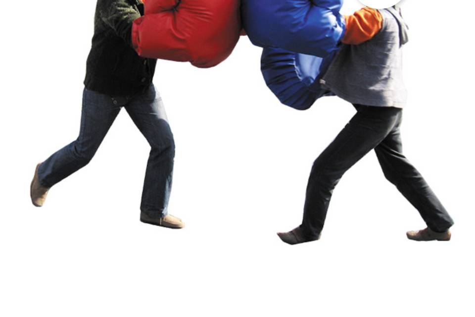 Gants de boxe géant