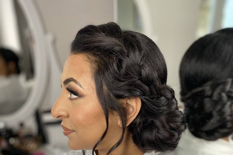 Coiffure chignon