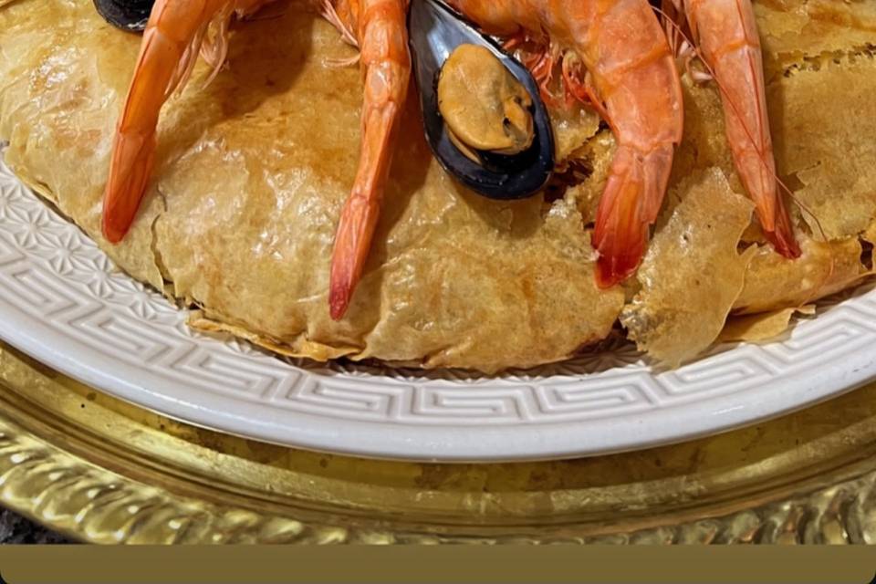 Pastilla Fruits de mers Frais