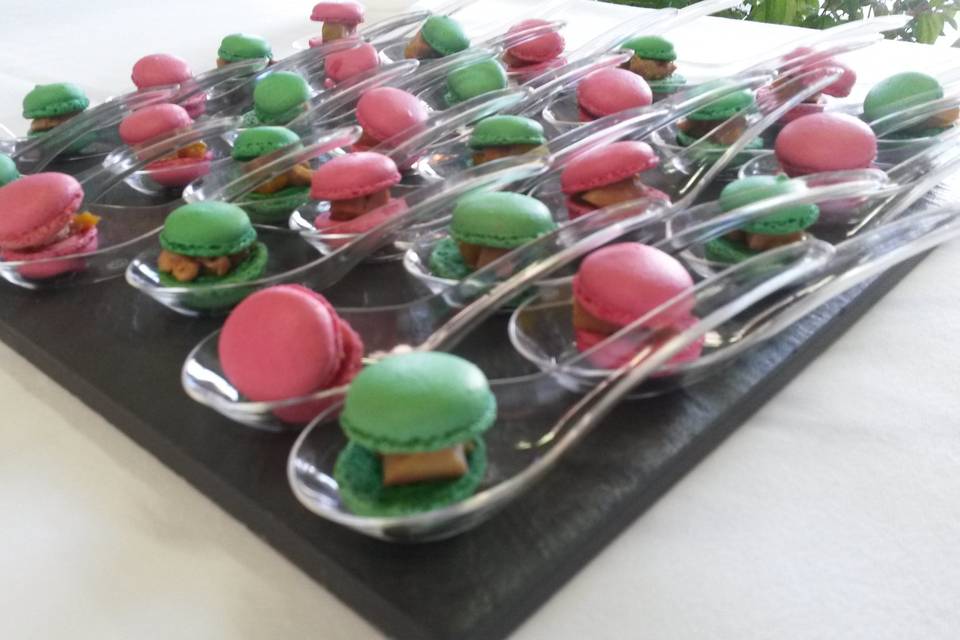 Macarons au Foie Gras