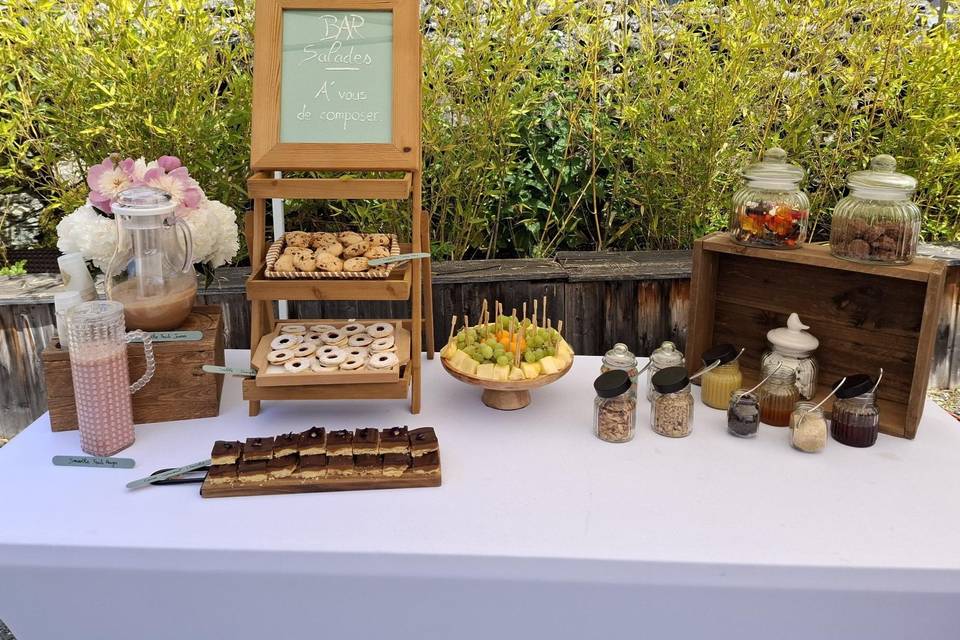 Le buffet sucré