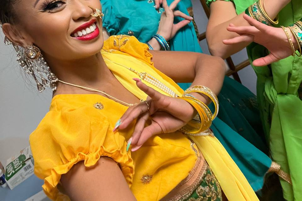 Mariage indien danseuses