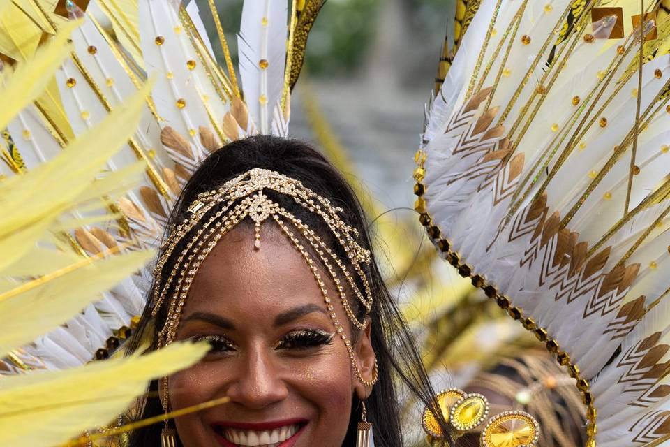 Carnaval antillais danseuses