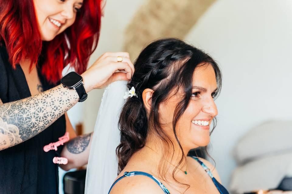 Coiffure + maquillage