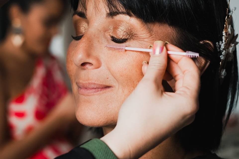 Coiffure + maquillage invitée