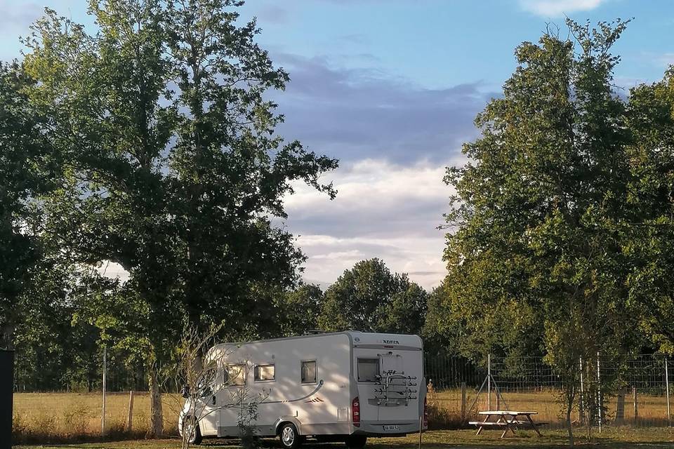 Terrain pour camping car