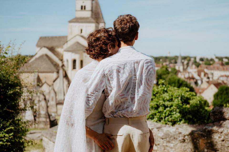 Chemise ajourée pour lui
