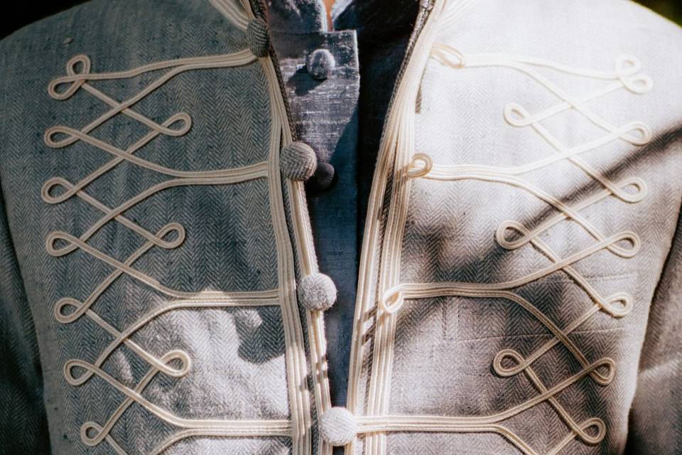 Détail de la veste