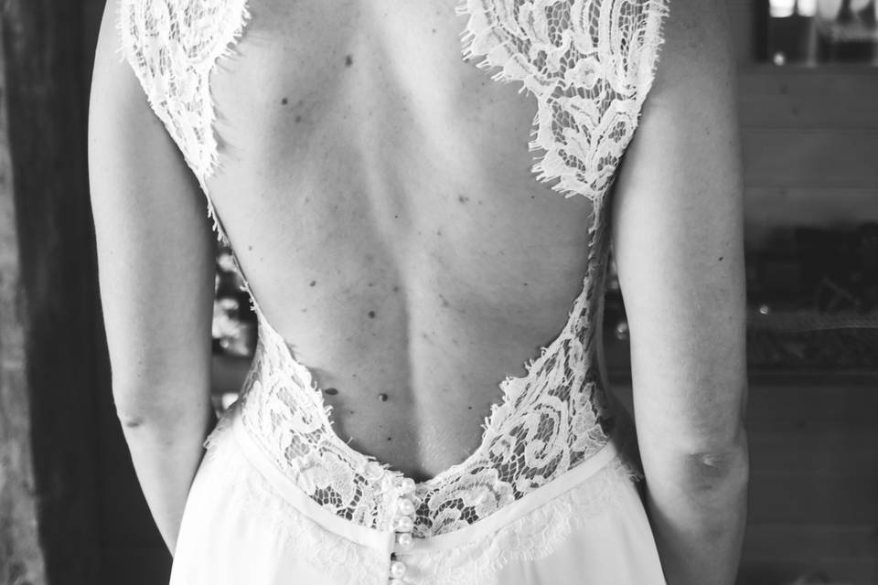 Robe de mariée sur-mesure