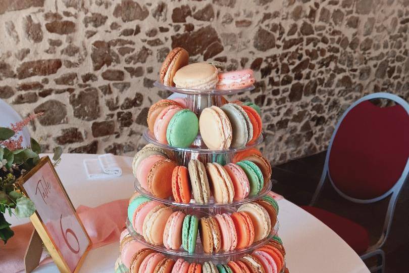 Pyramide de macarons