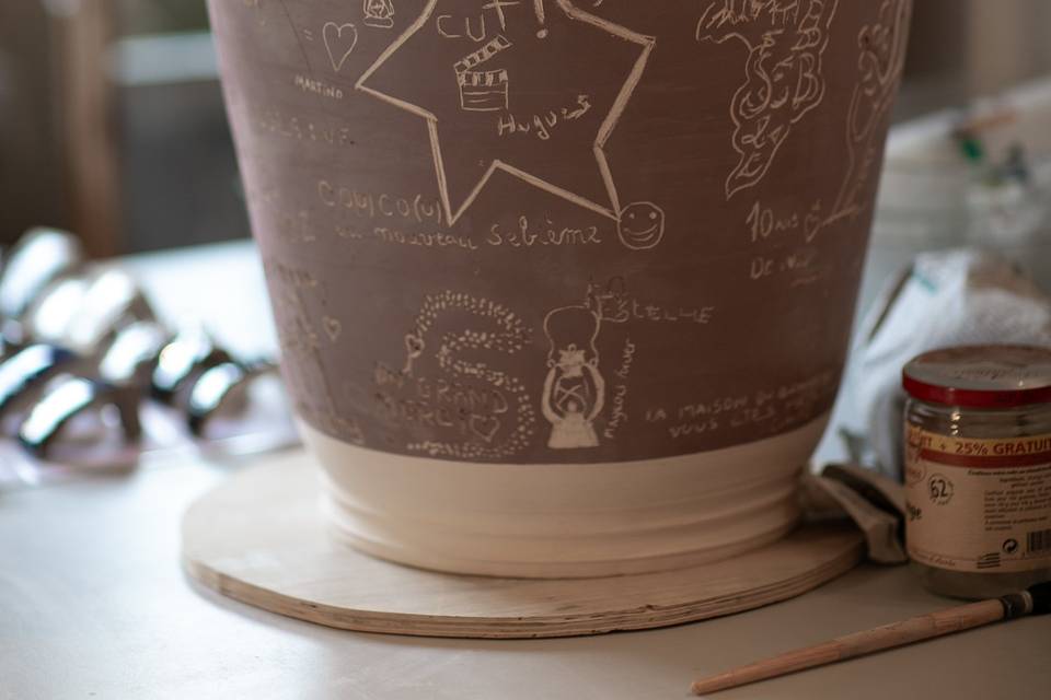 Après la 1ère cuisson