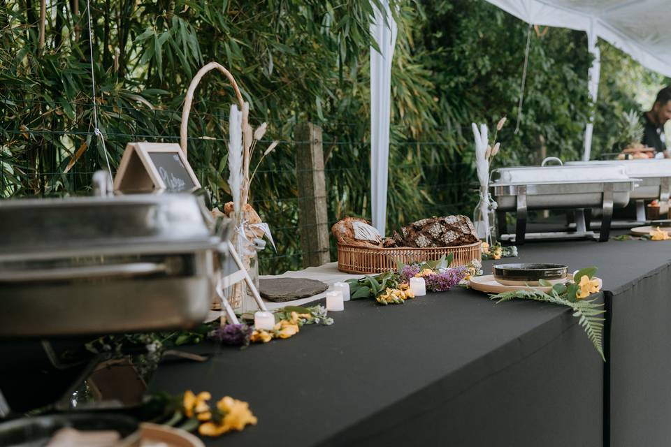 Buffet chaud