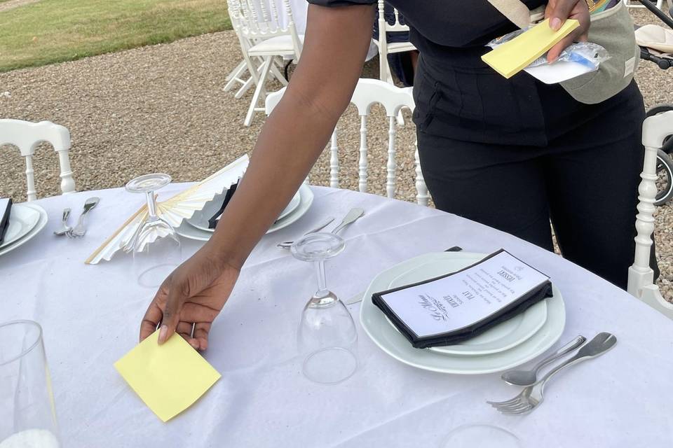 Mariage E&M, installation