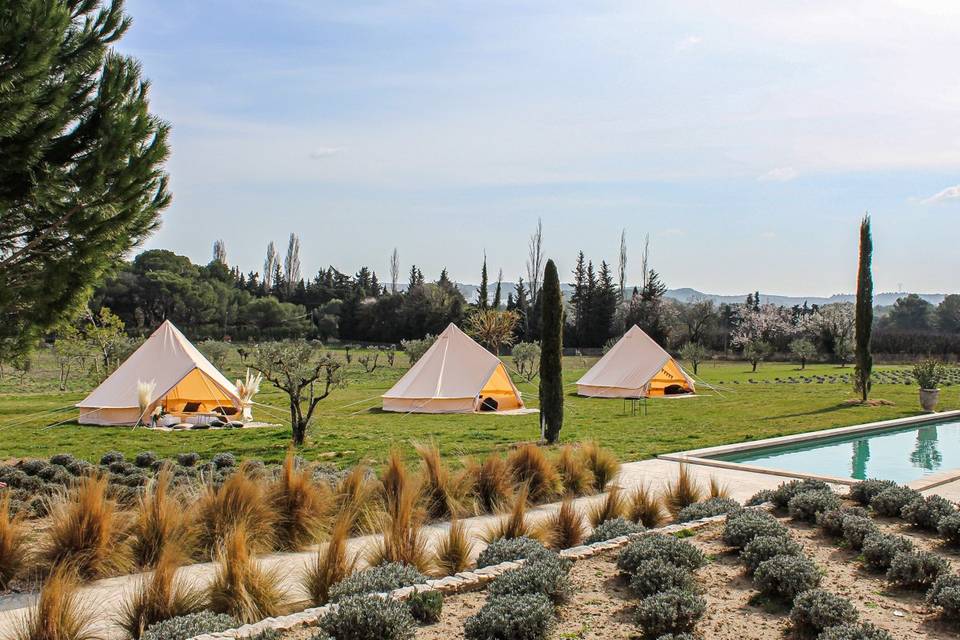 Le village tipis