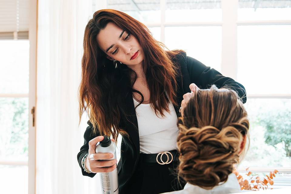 Coiffeuse mariée