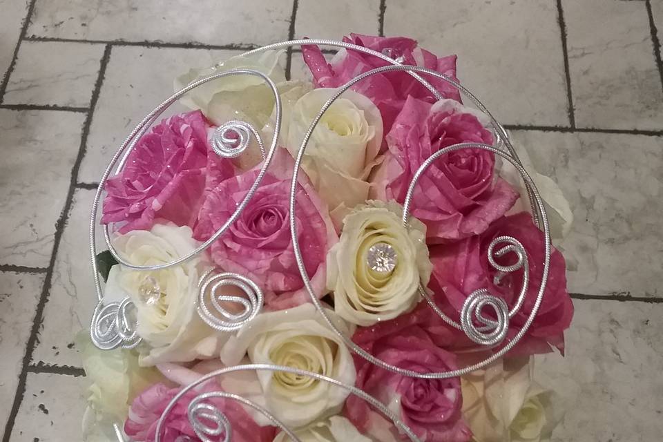 Bouquet mariée rond