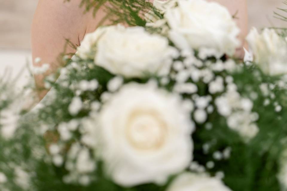 Coiffure mariée élégante