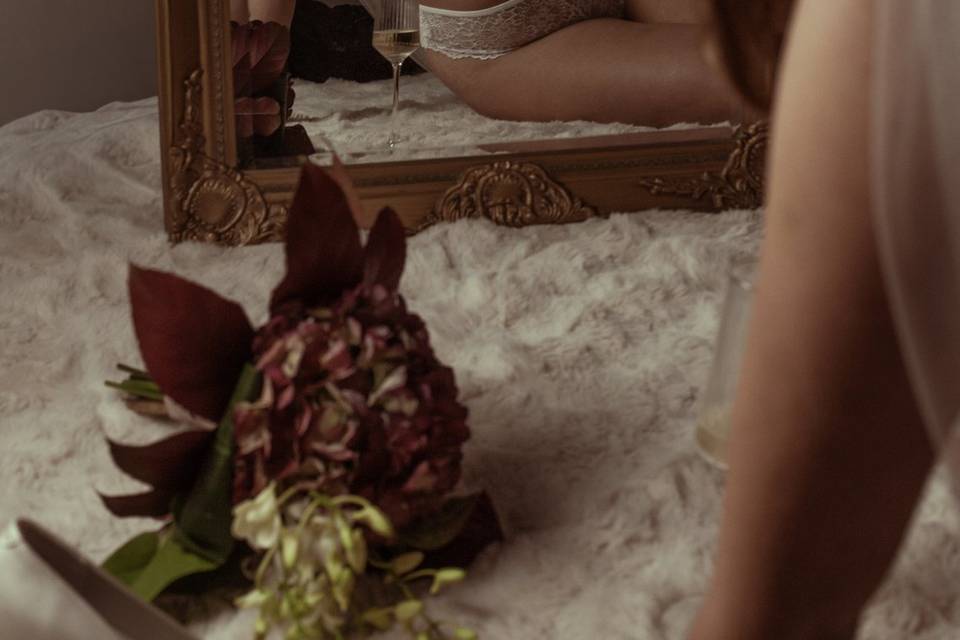 Boudoir mariée