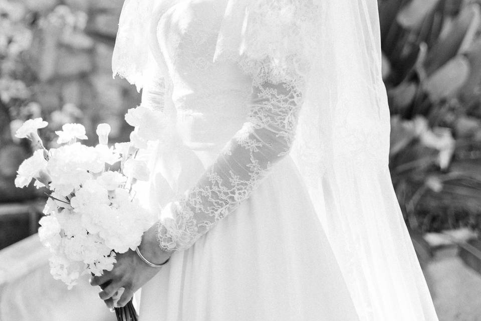 Mariée voile