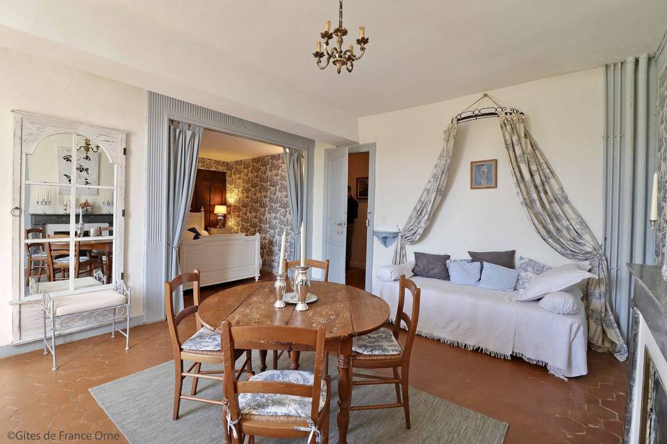 Chambre Logis bleue