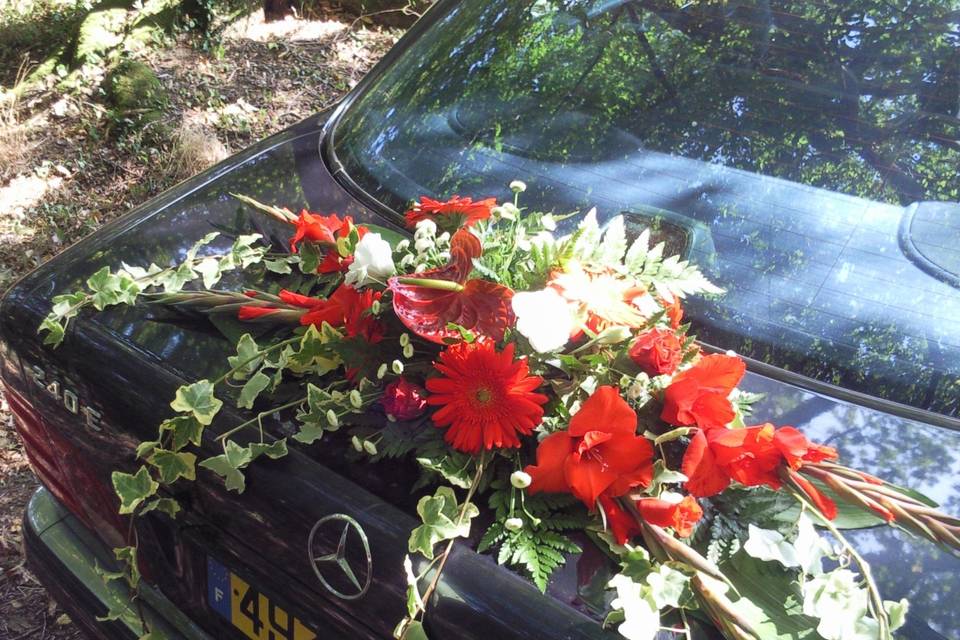 Bouquet rond mariée