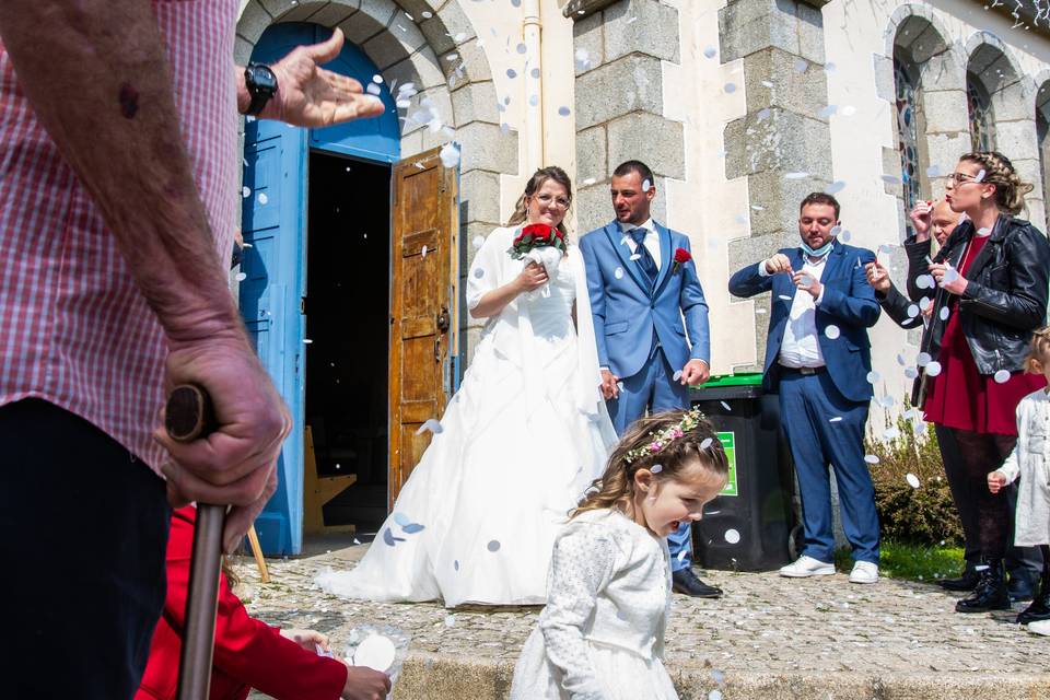 Cérémonie à l'église