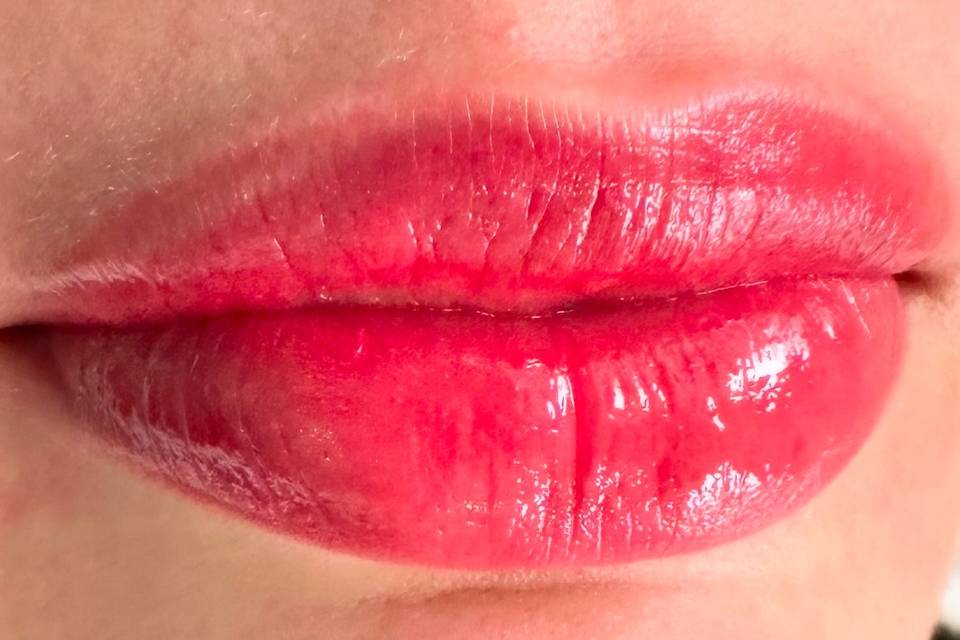 Maquillage permanent lèvres