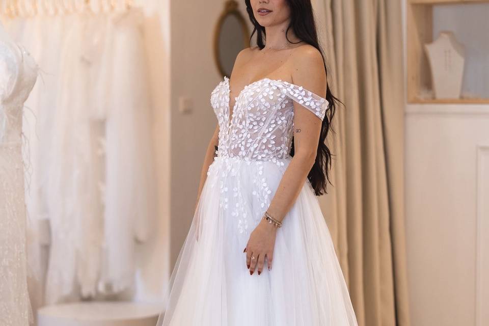 Essayage robe de mariée