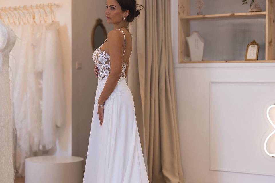 Essayage robe de mariée