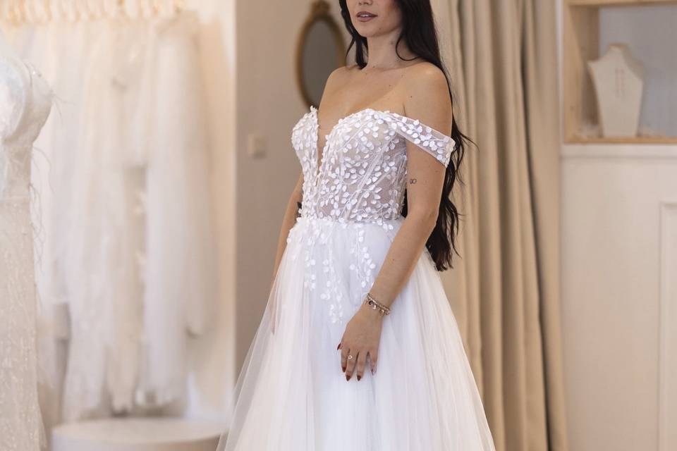 Essayage robe de mariée