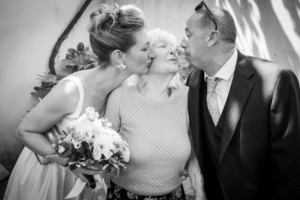 Le tendre baiser de mamie