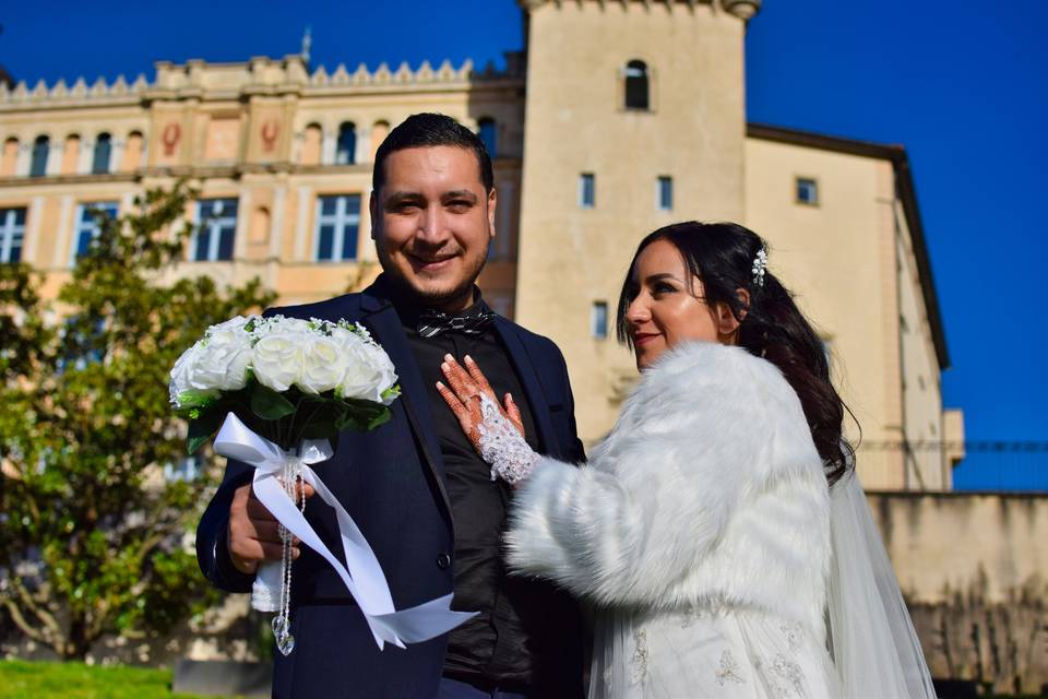 Photo couple château de sp