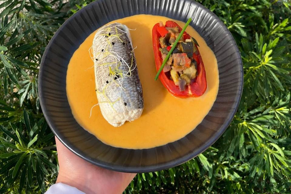 Présentation assiette