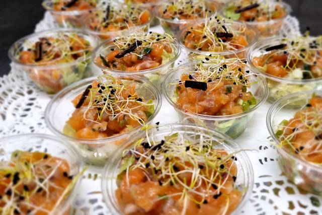 Tartare de Saumon à la Vanille