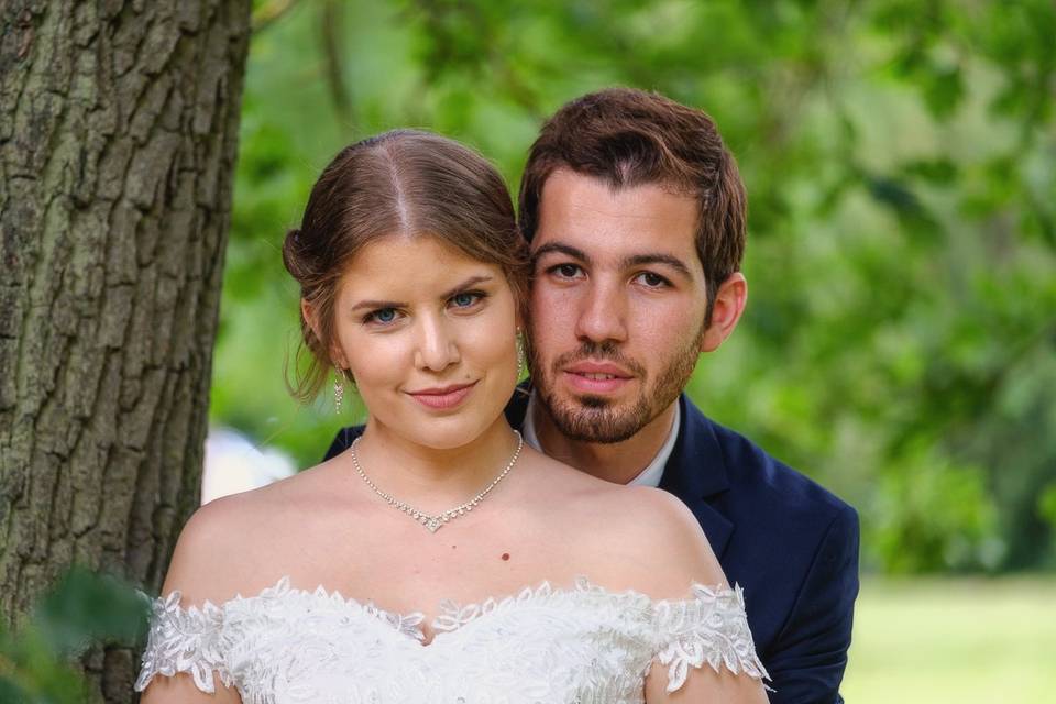 Couple à Versailles